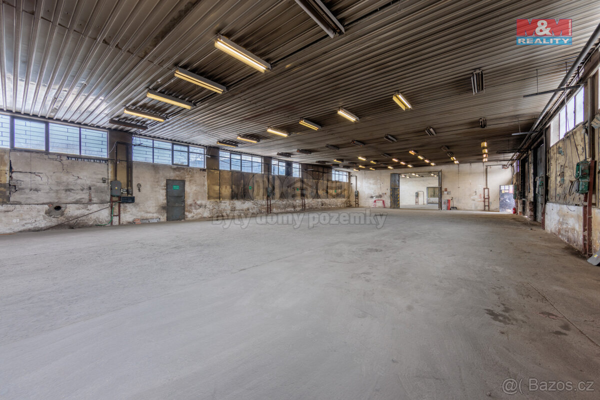 Pronájem výrobního objektu, 801 m², Hroznětín.
