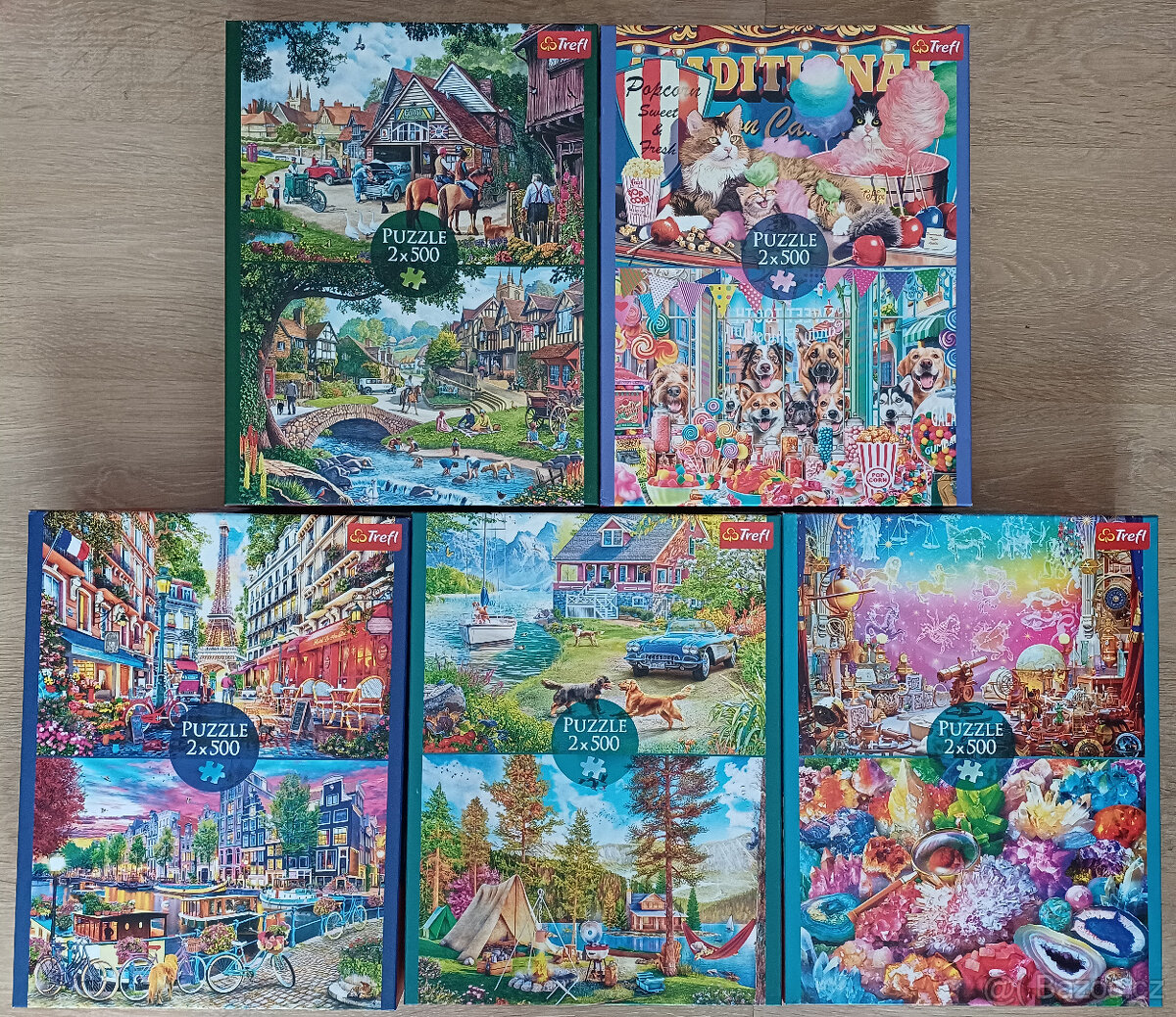 Puzzle Trefl 2x500