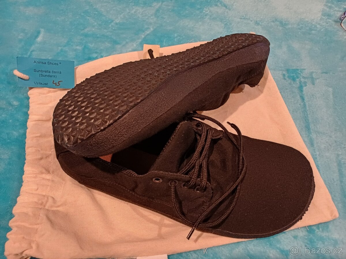 Barefoot Ahinsa shoes Sunbrella