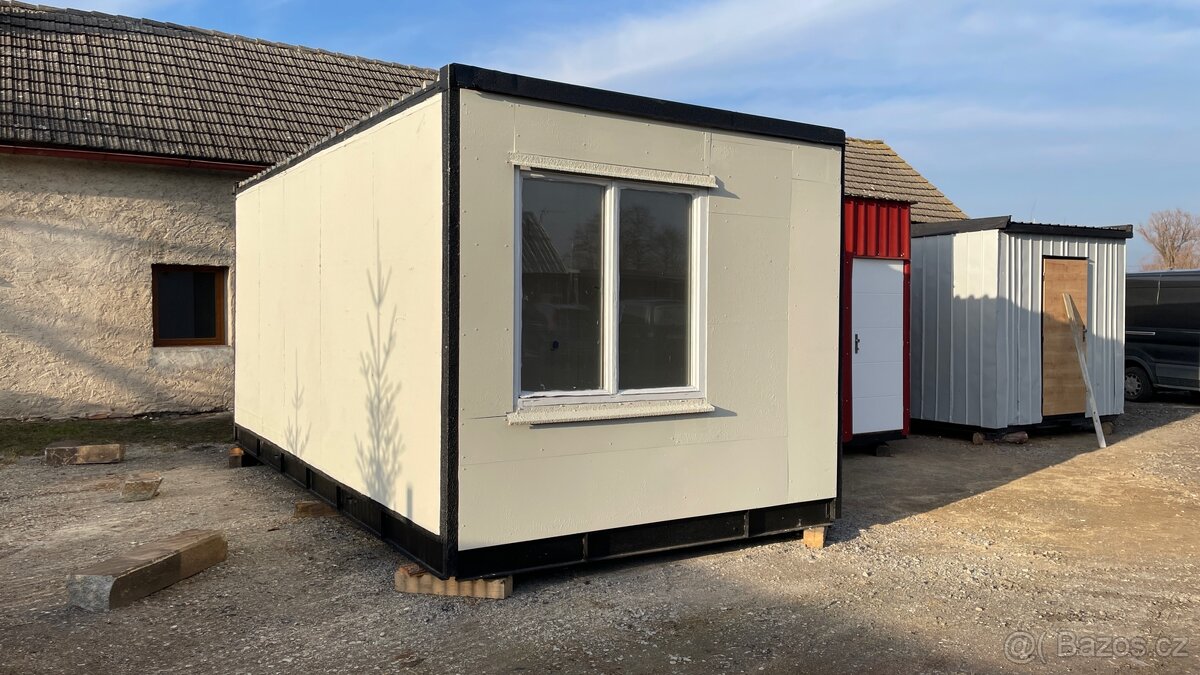 Stavební buňka 6 x 3 m, 2 místnosti