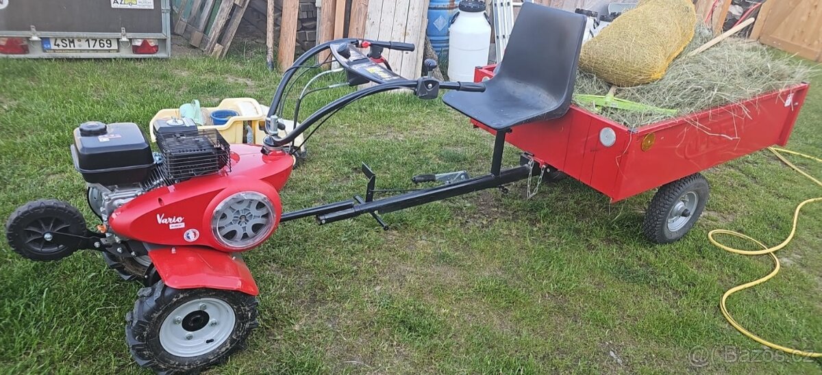 Pubertset traktůrek s vlekem+příslušenství