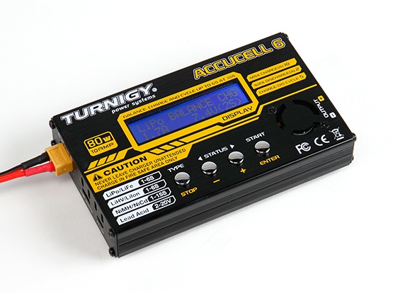 Turnigy Accucell-6 80W 10A Nabiječka