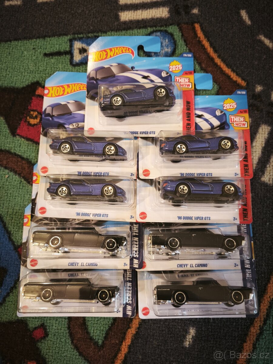 Hot wheels Auta 40 kč