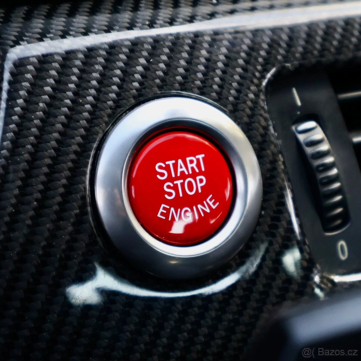 bmw e90 start stop tlačítko