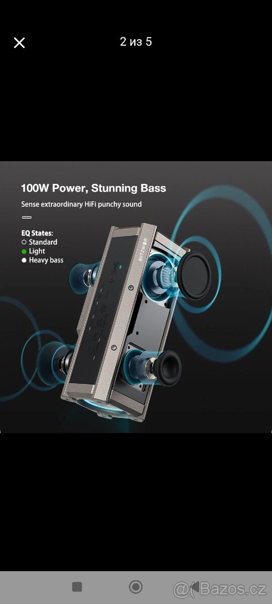 Nový Bluetooth reproduktor BlitzWolf® BW-WA3
