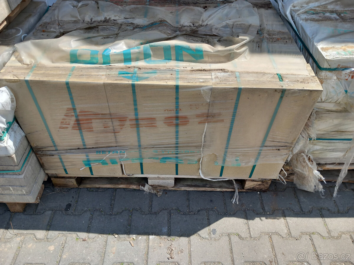 Dlažba reliefní - Břidlice Písková+cihlová DITON