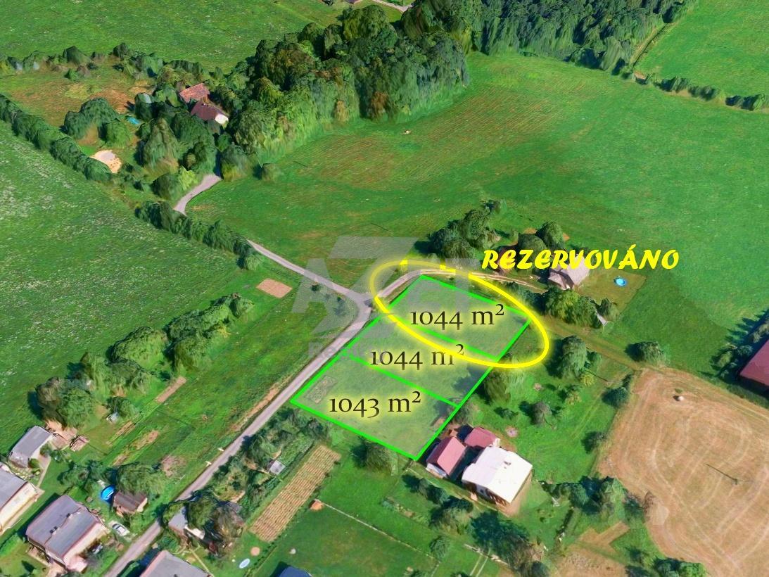 Prodej, stavební pozemek, 1044 m2, Český Těšín - Koňákov