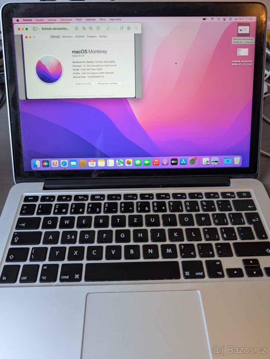 Macbook Pro 13” 2015 (1TB disk)