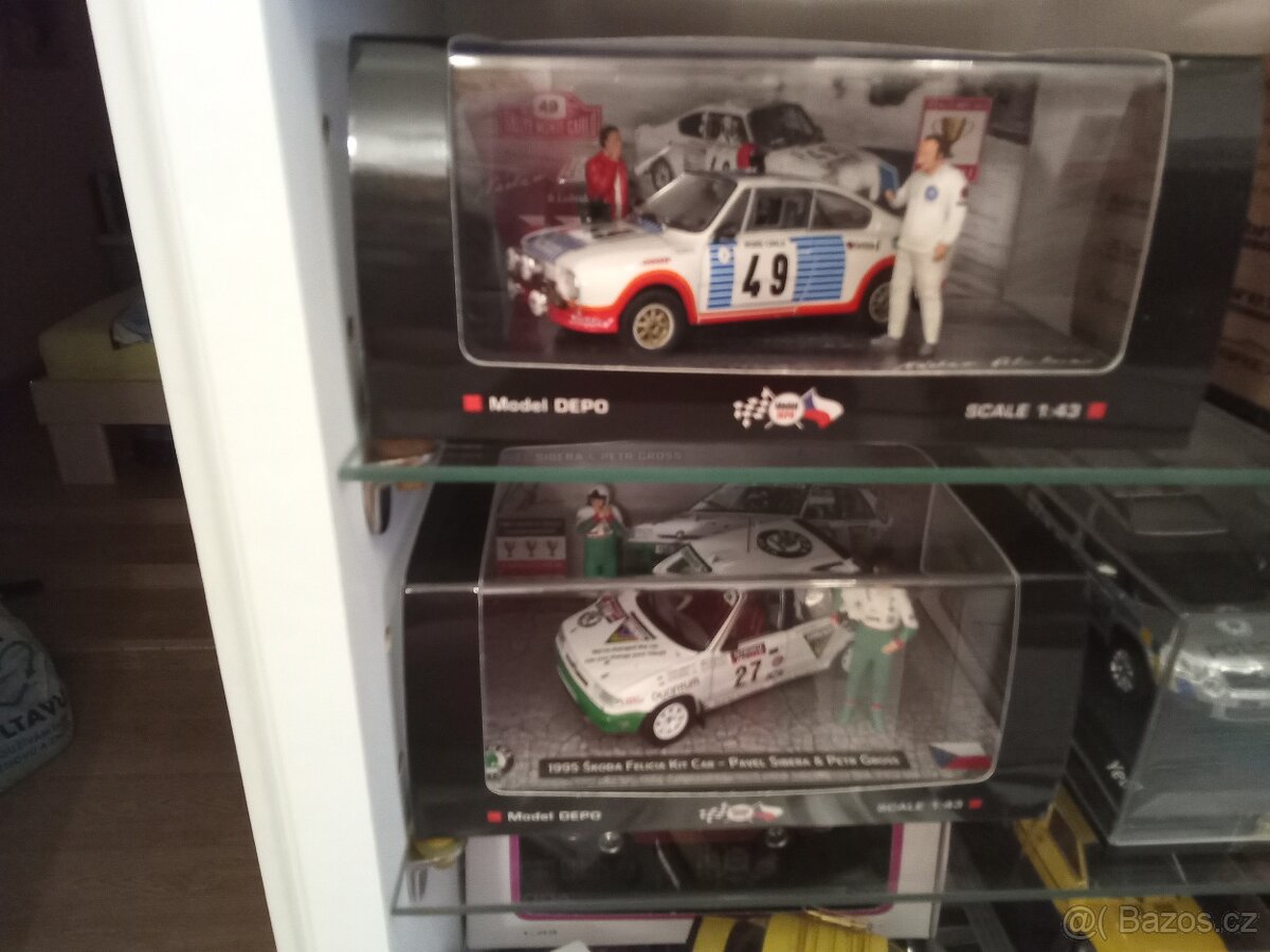 Modeldepo limitované edice diorama osobnosti 1:43