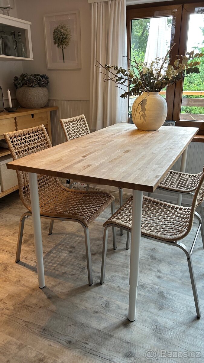 Ikea, ratanová židle 4 kusy