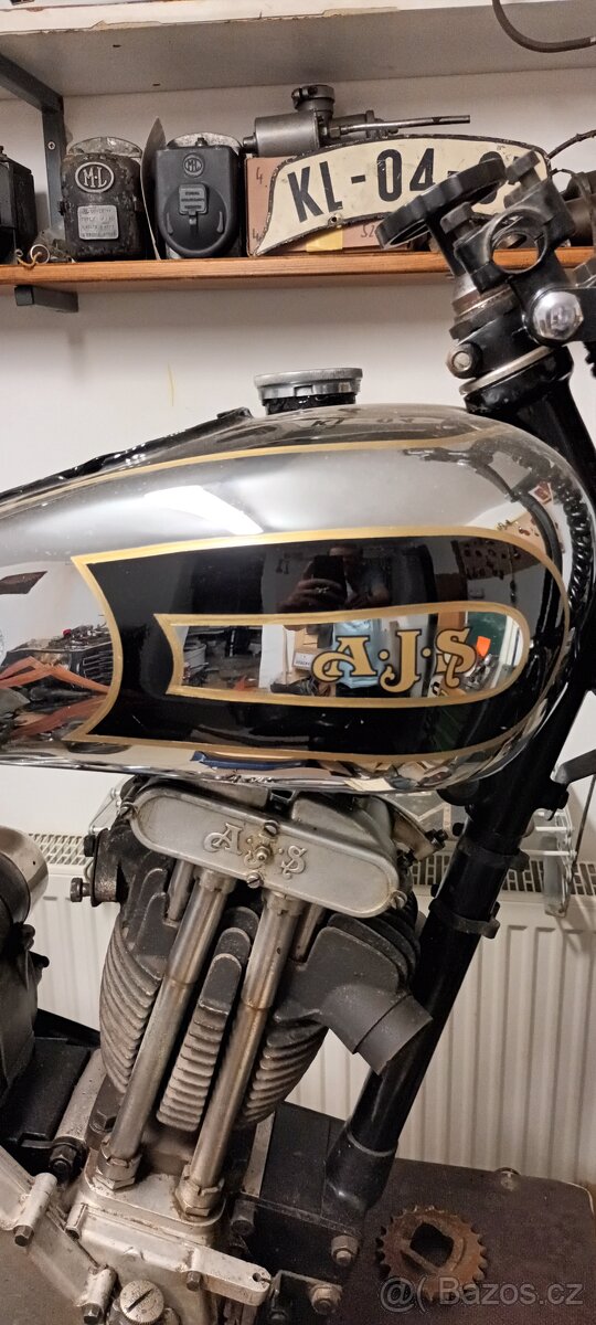 Ajs 350, 500, 1000 ccm moto pružina vidlice