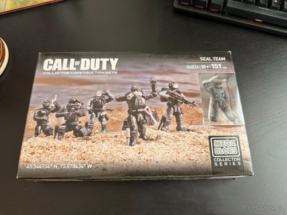 Mega Bloks Call of Duty SEAL Team (06824) – nerozbalený, sbě