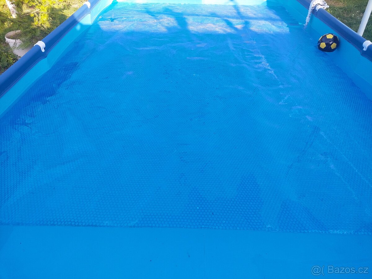 Kvalitní solární plachta na bazén 2x3m