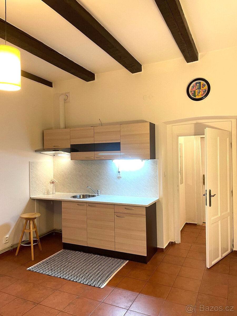 Pronájem hezkého bytu 1+kk, 24 m2, Praha 5, Malá Chuchle