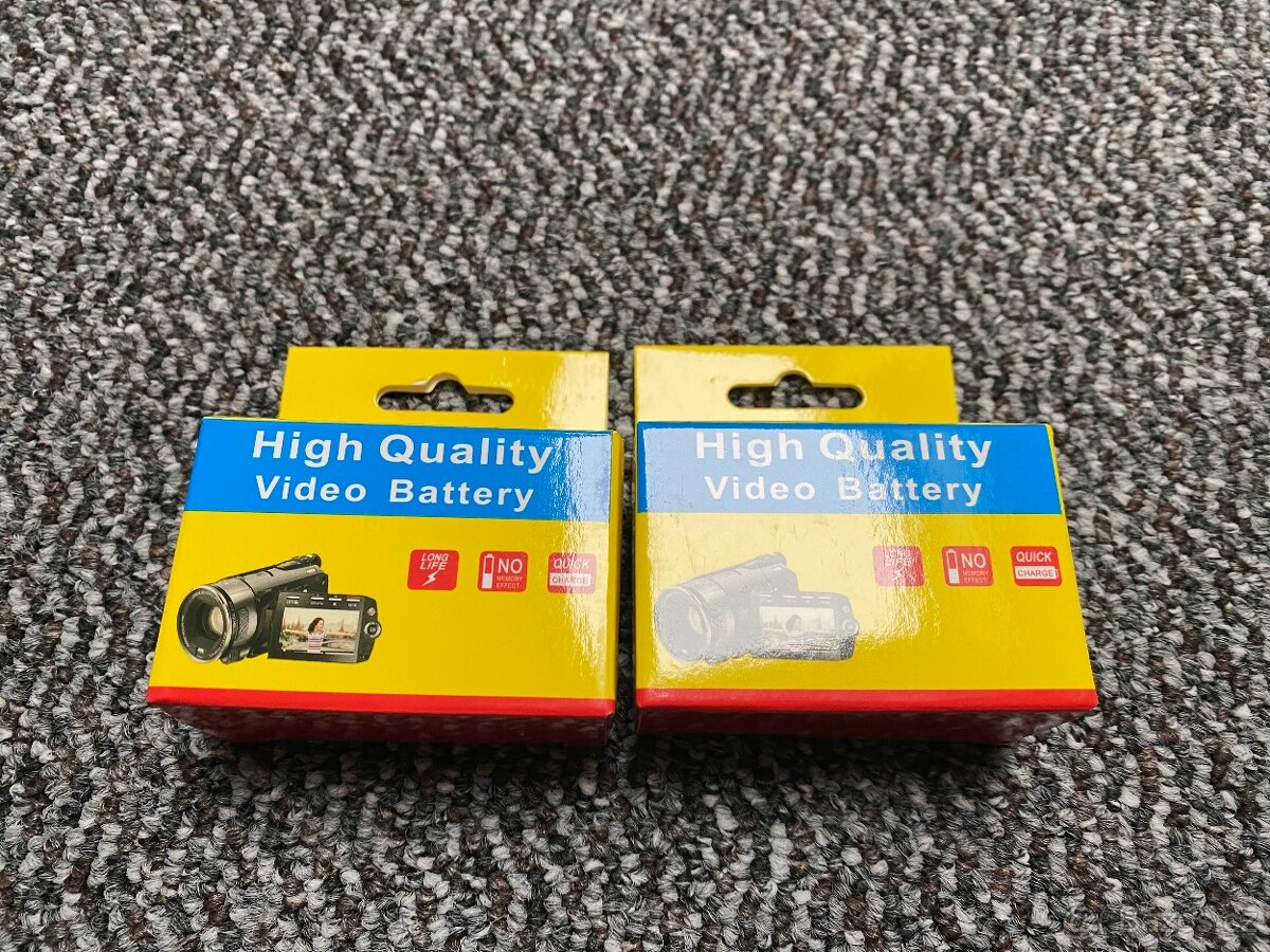 2x baterie Olympus BLX-1 2000mAh