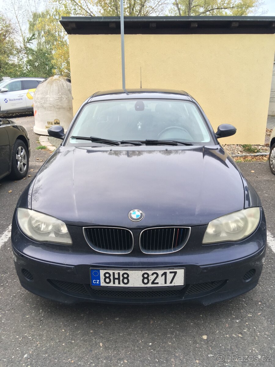 BMW 116i E87 – 85kW, r.v. 2005 – 220xxx km – nová STK + emis