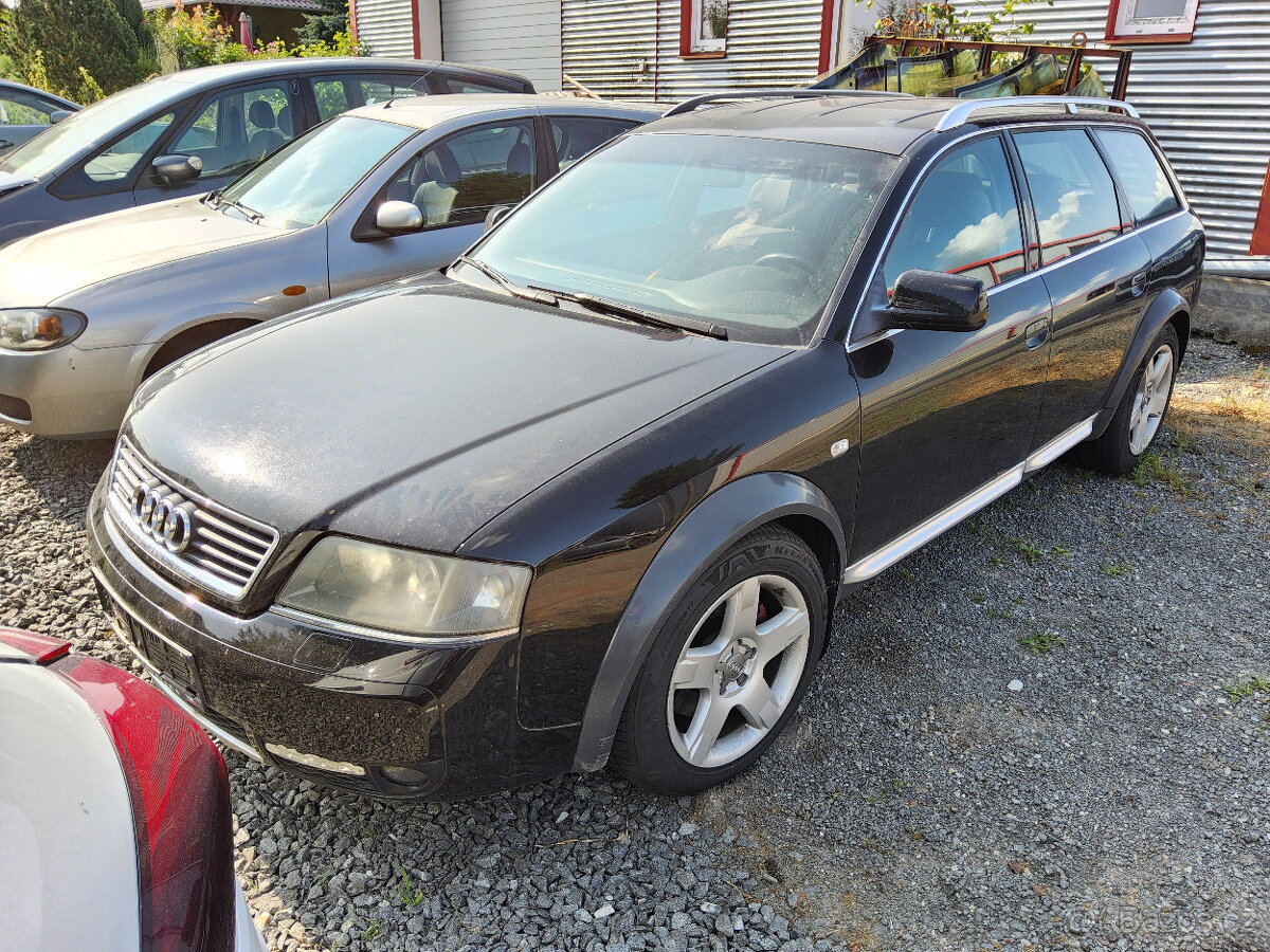 Audi ALLROAD 2002 2,5TDI 132kW AKE,KRASNY STAV, DILY