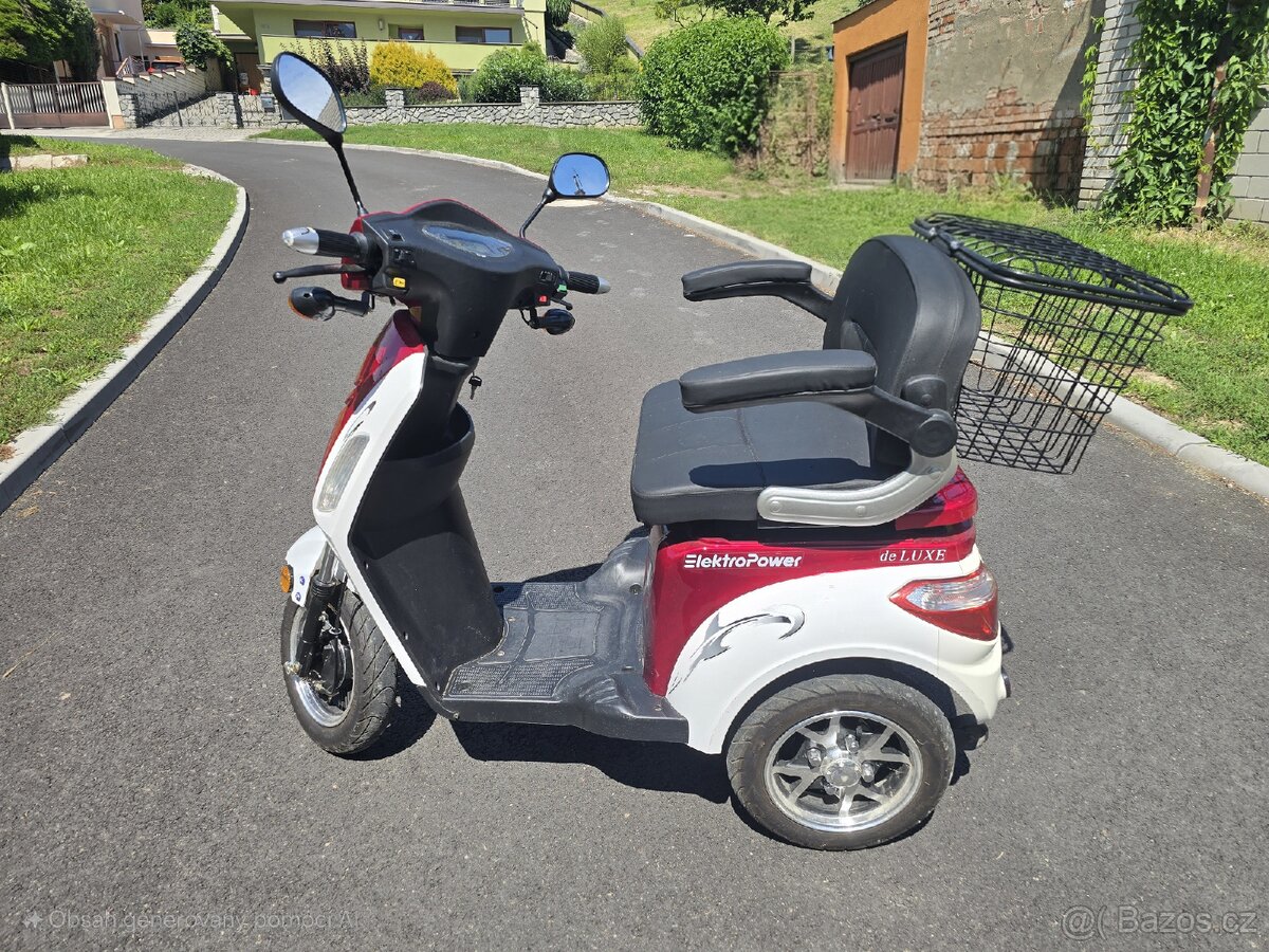 Elektrická tříkolka Elektropower DELUXE