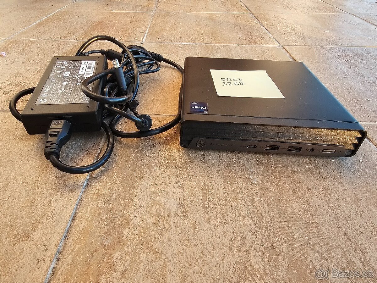 HP Elite Mini 600 G9 PC - Intel Core i5-12500T