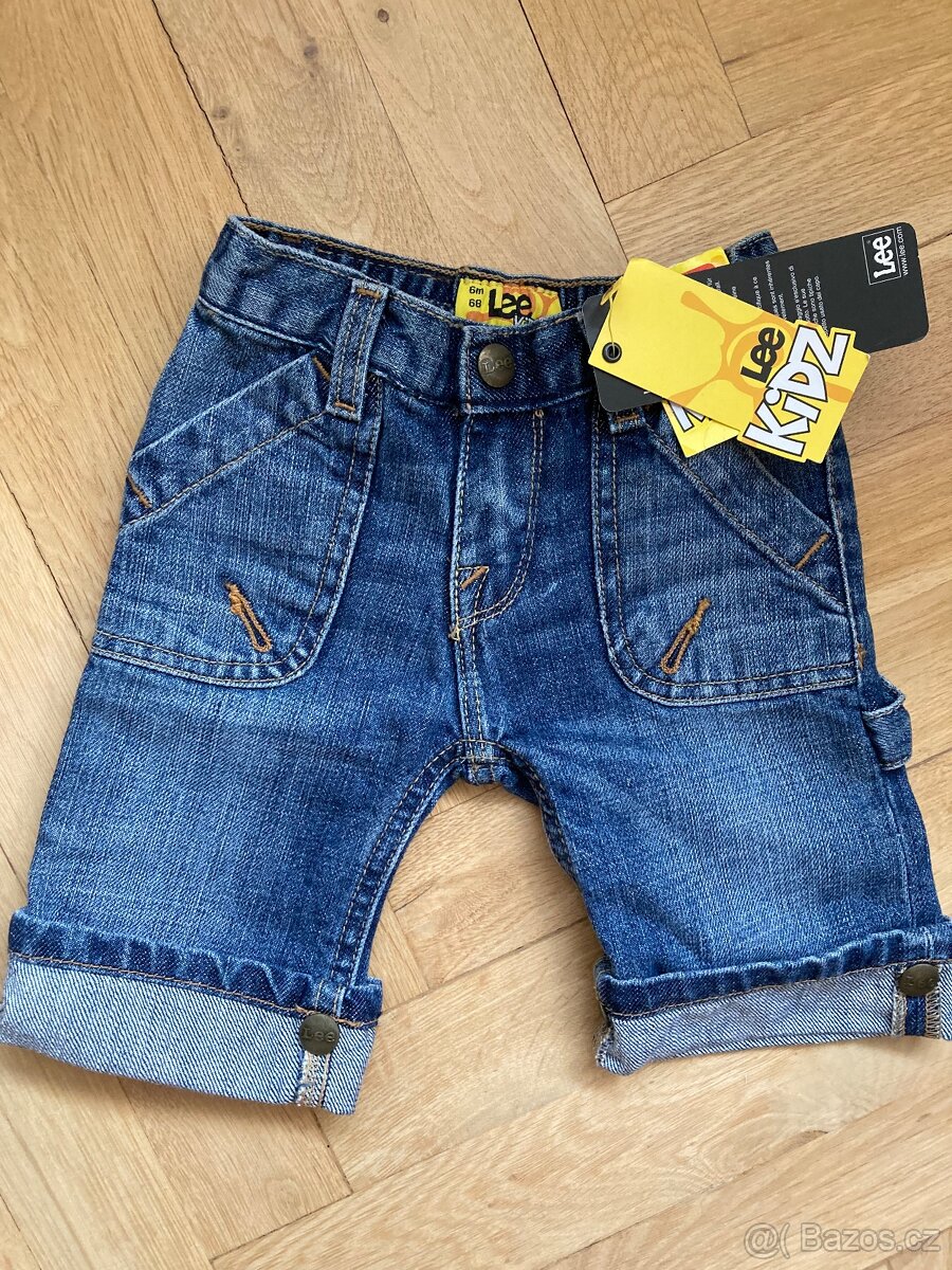 Dívčí džínové kraťásky zn. Lee