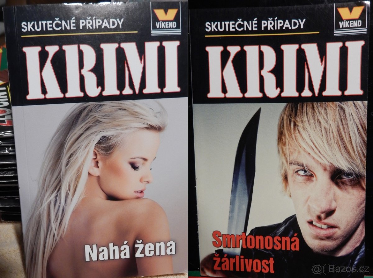 Prodám krimi sešity a knížky