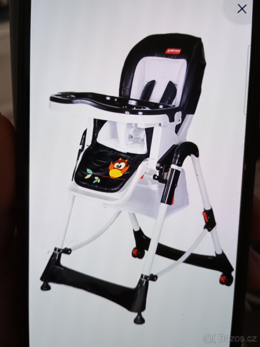 Rostoucí jídelní židlička Patron Troll