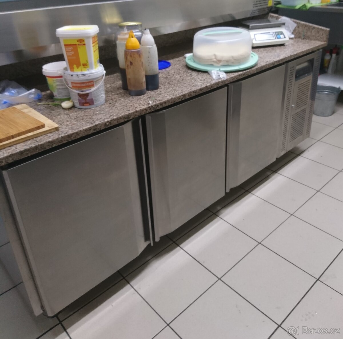 Chladicí stůl TEFOCLD PT-1300 se žulovou deskou – zánovní, 2