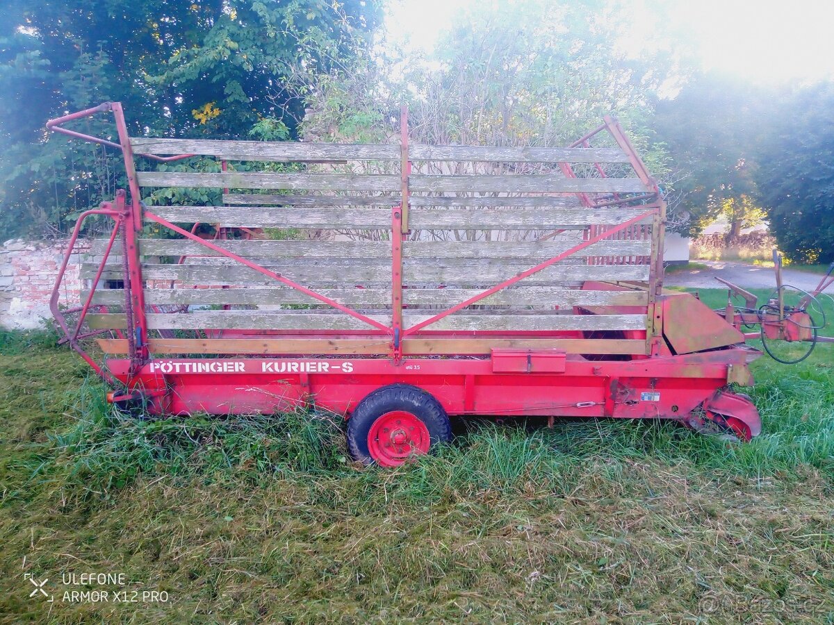 Prodám sběrací vůz Pottinger KURIER -S