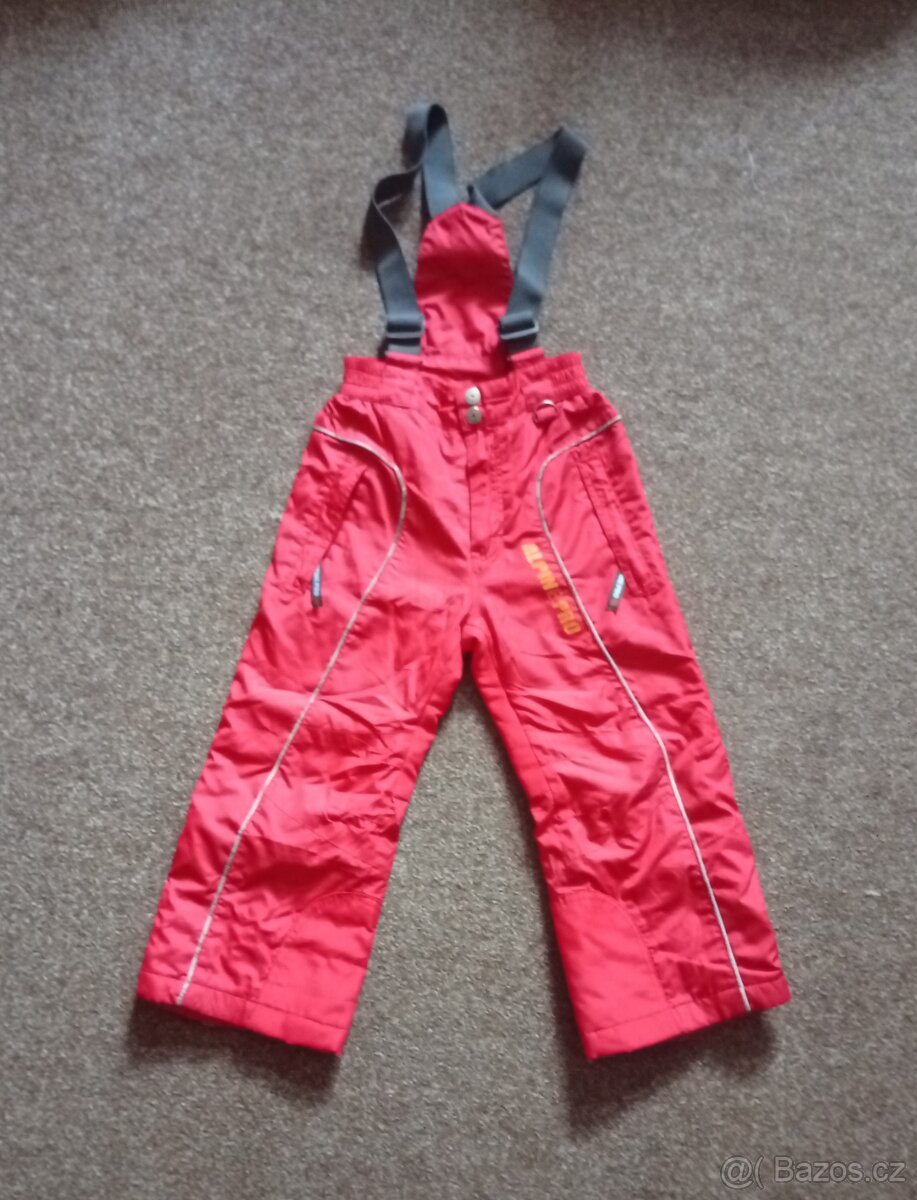 Dívčí lyžařské kalhoty. Vel.104. Zn. Alpine PRO.