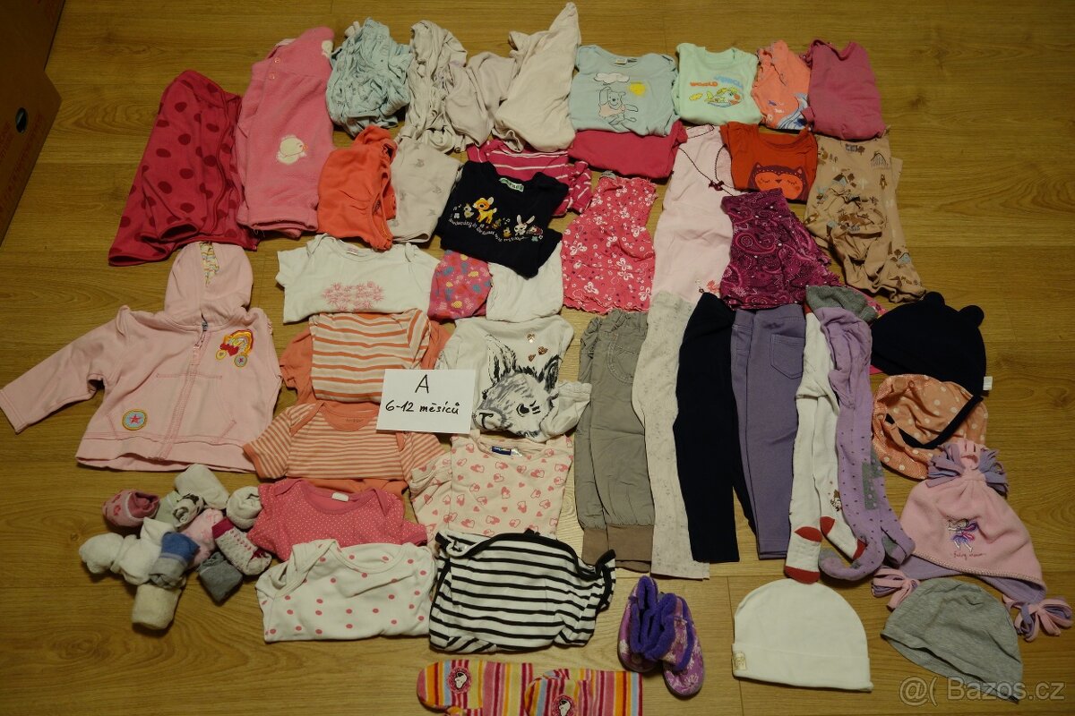 Dětské oblečení, 6-12 měsíců