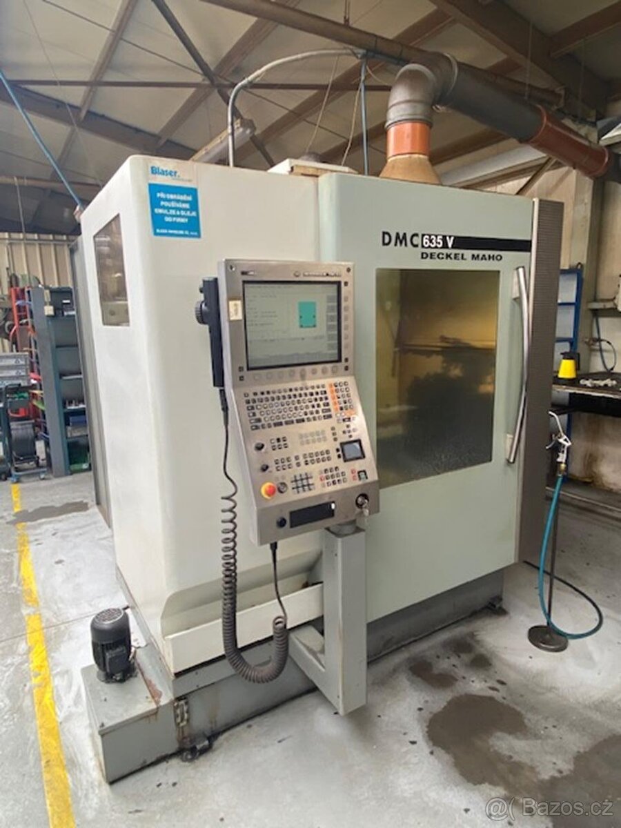 Obráběcí centrum (vertikální) DMG DMC 635V (vyrobeno 2006)