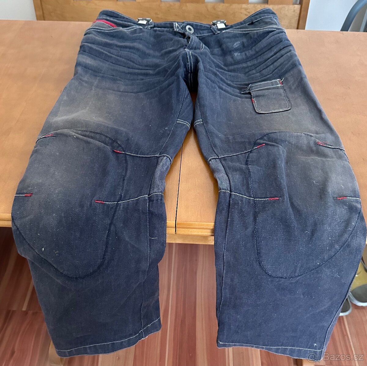 Pánské džínové kalhoty na motocykl SQUAD