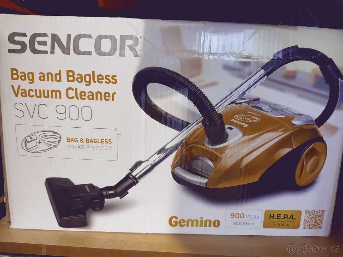 Bezsačkovy vysavač Sencor