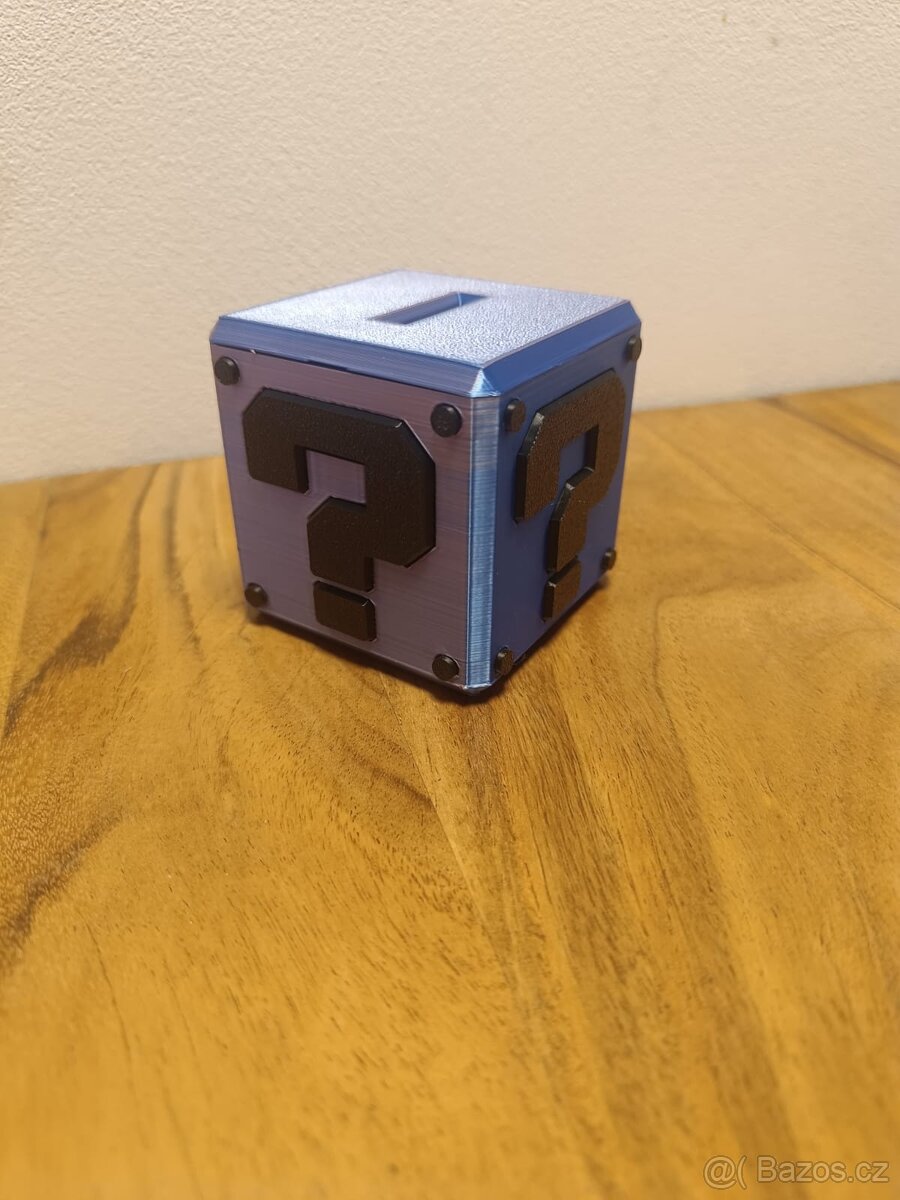 Pokladnička Super Mario 3D Tisk