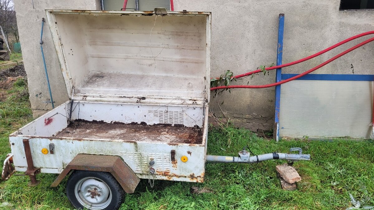 Vozík za auto bez spz