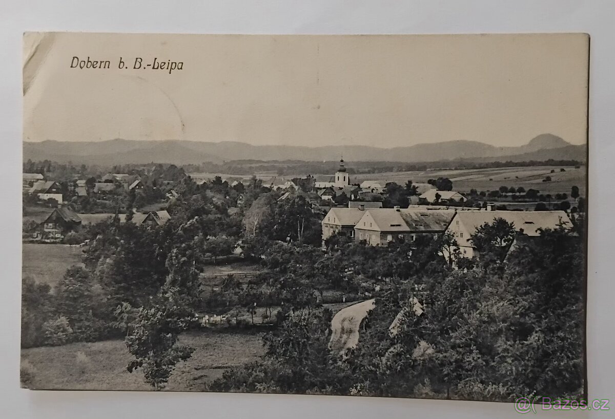 Starý pohled- Dobranov/okr. Česká Lípa
