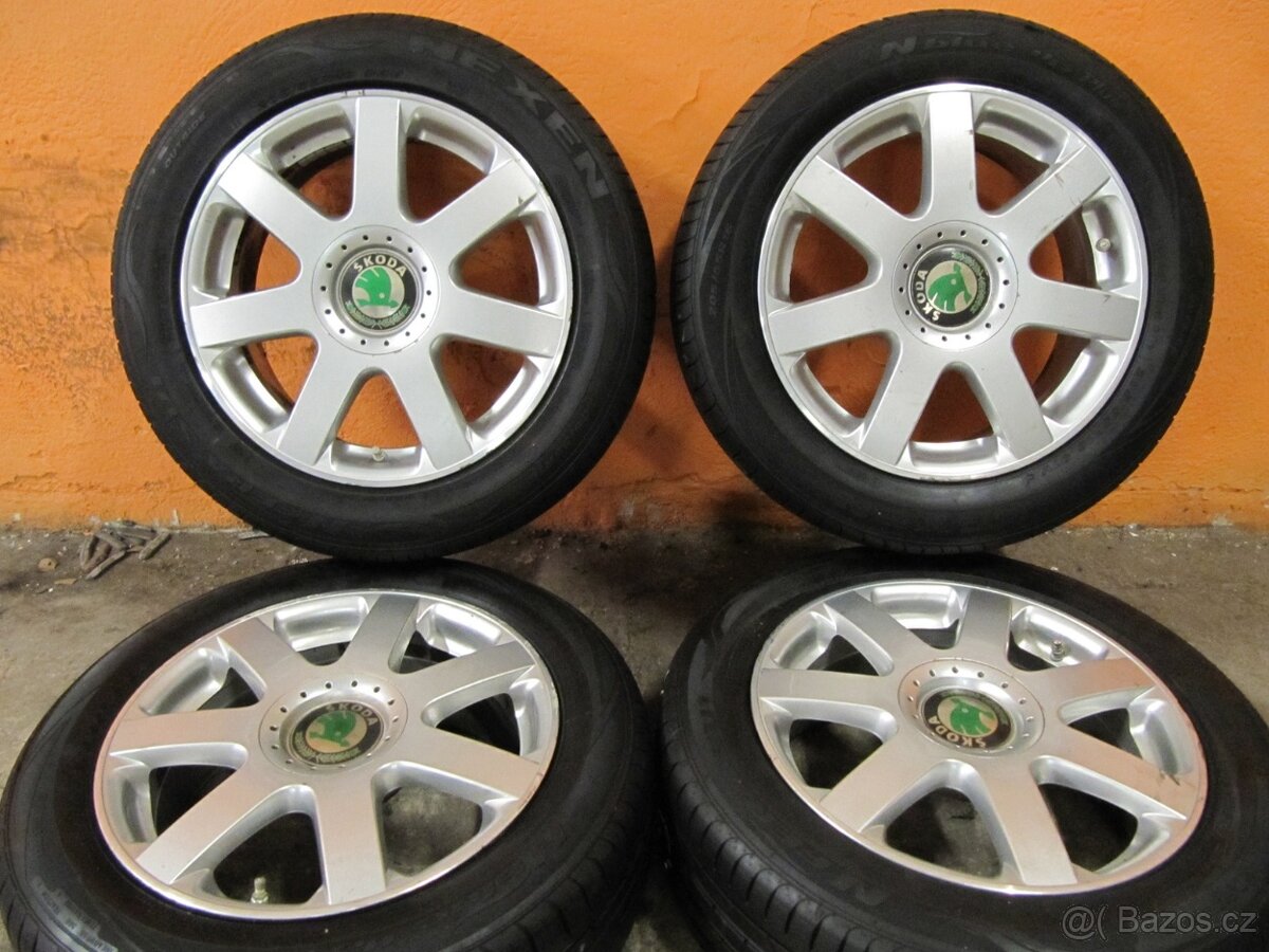 Alu Škoda + 205/55/16 Nexen