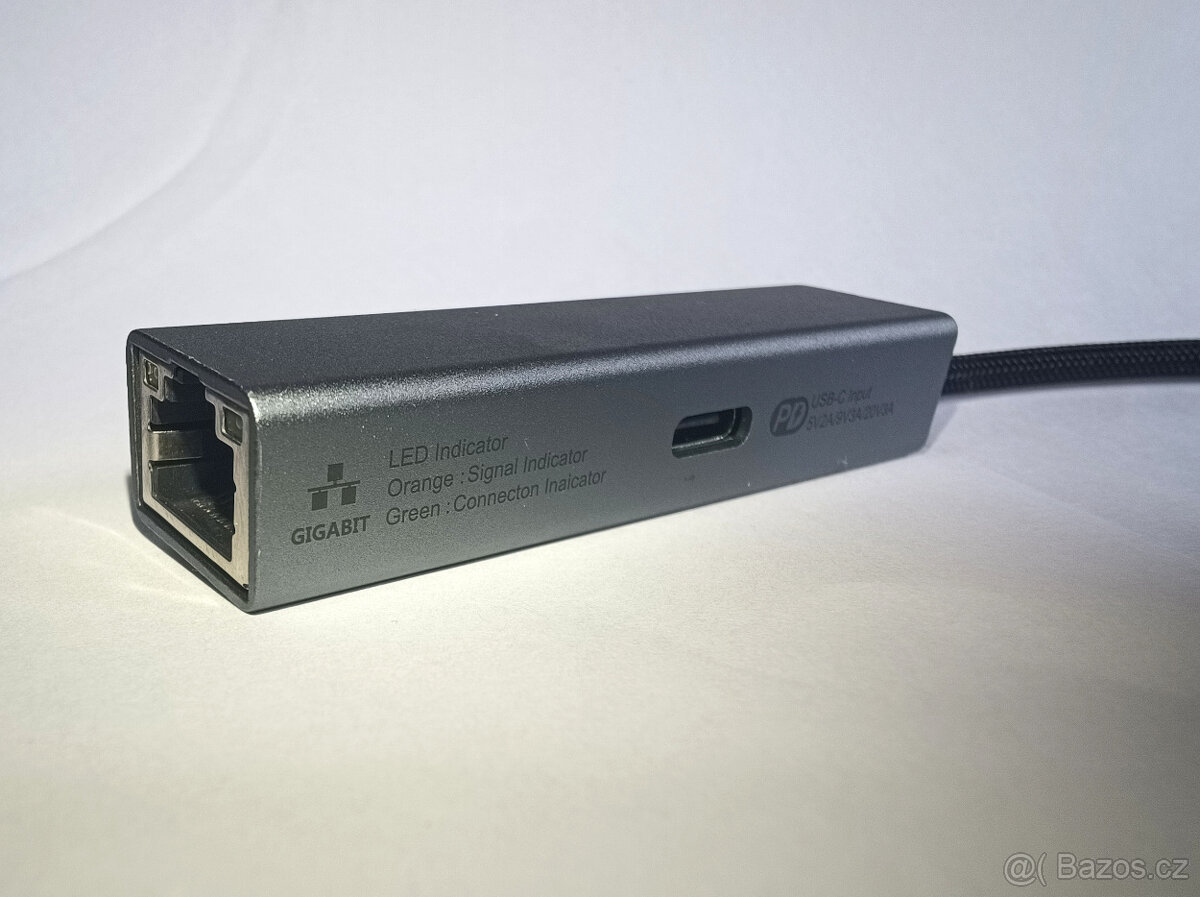 USB-C Gigabit LAN s 65W PD