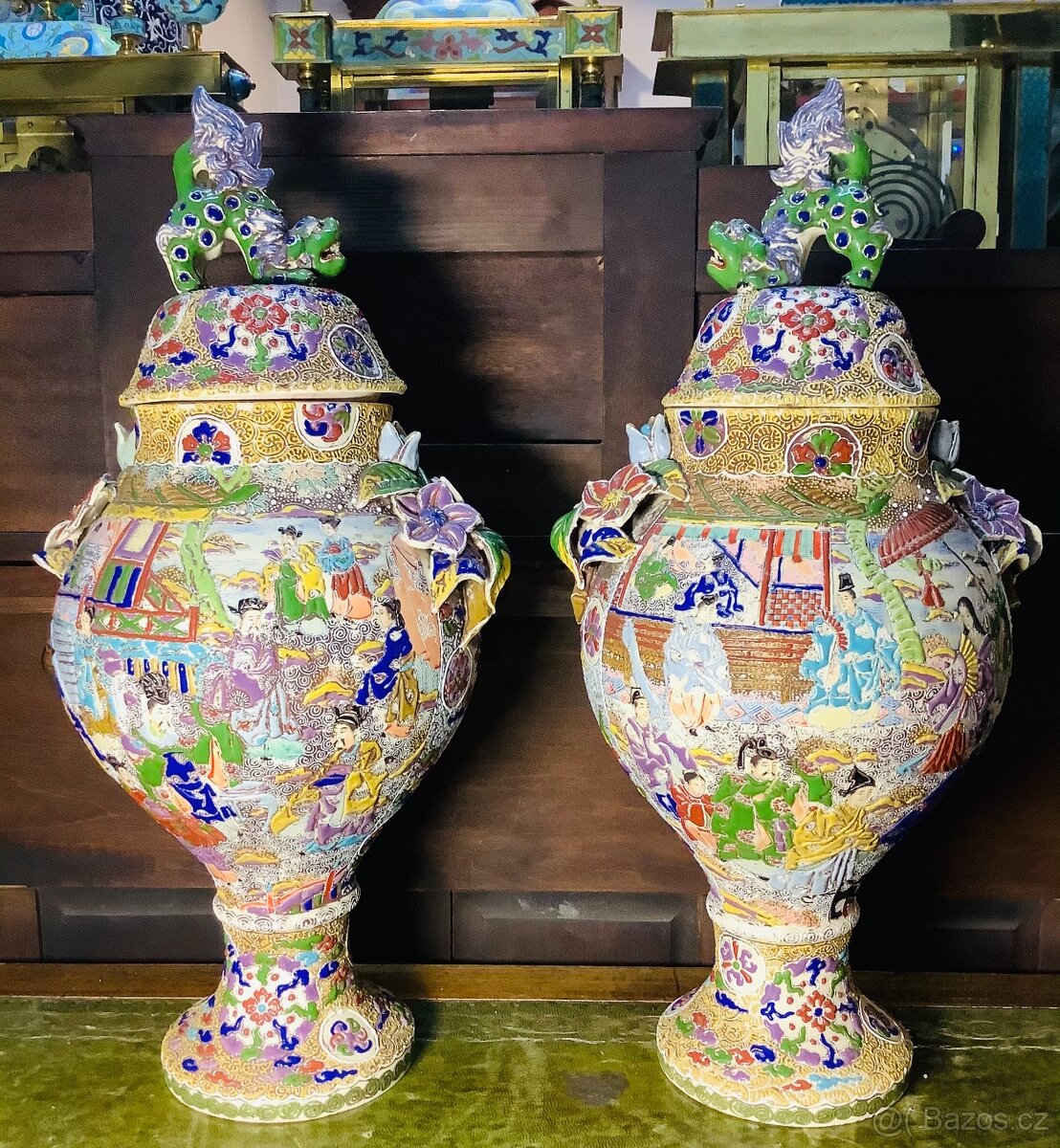Starožitné Vázy Japonsko