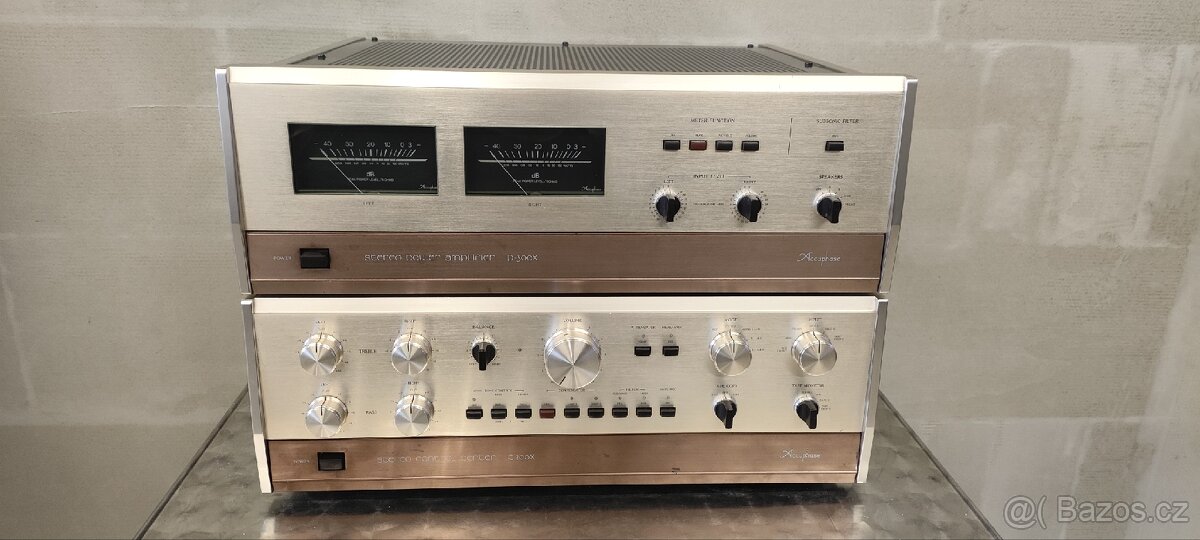 Accuphase C-200X a P-300X