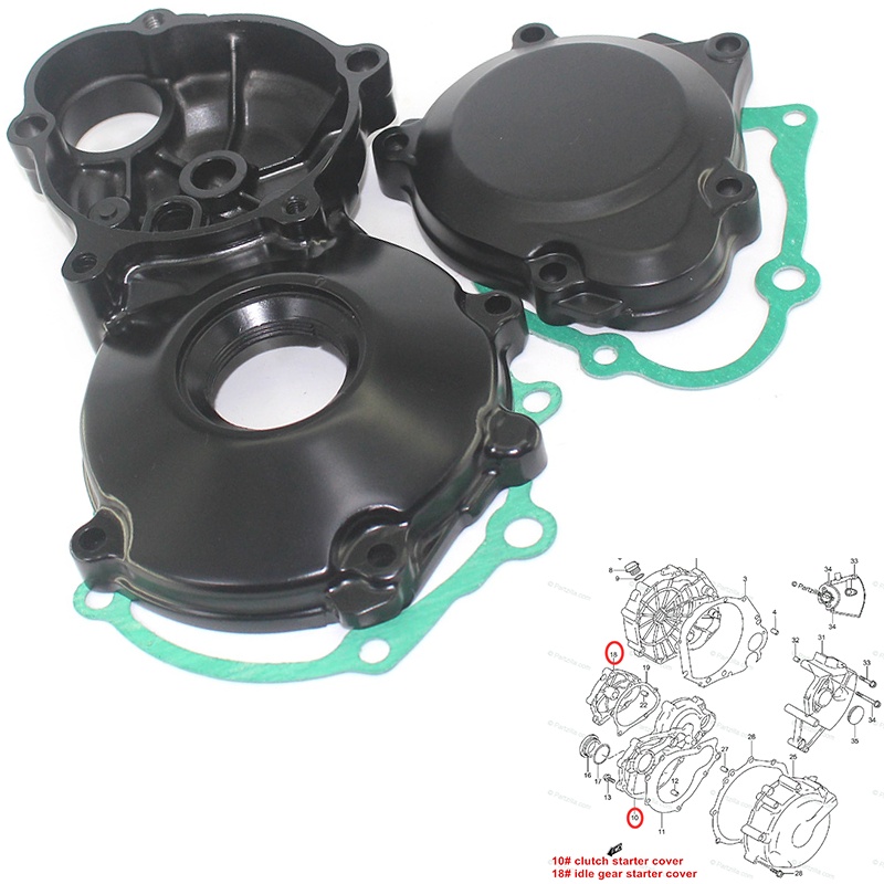 Suzuki gsxr gsr  kryt na motor startér