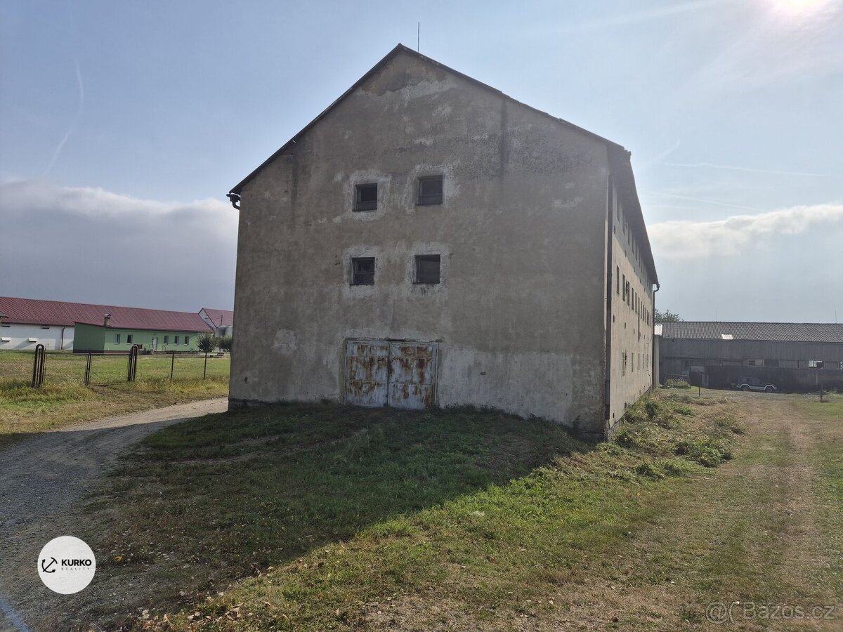 Pronájem zemědělského objektu 752 m² v obci Melč okres Opava
