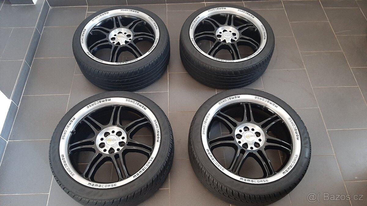 Alu kola- MOMOCORSE škoda-Seat-VW- 5x100x57 R17
