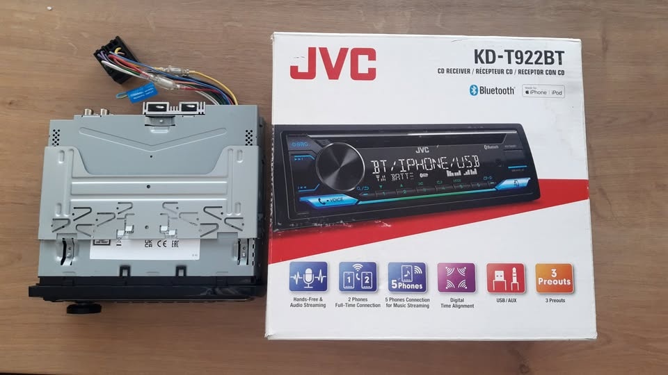 Autorádio JVC KD-T922BT