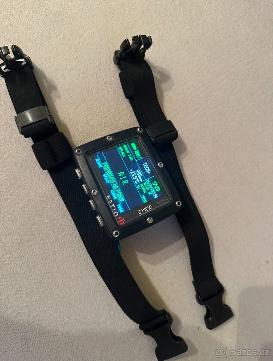 Potápěčský počítač Ratio  IX3M 2 TECH+