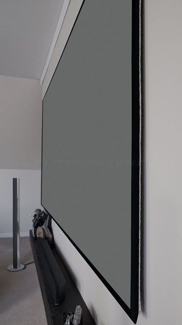 ELITE SCREENS plátno v pevném rámu 100"(16:9)