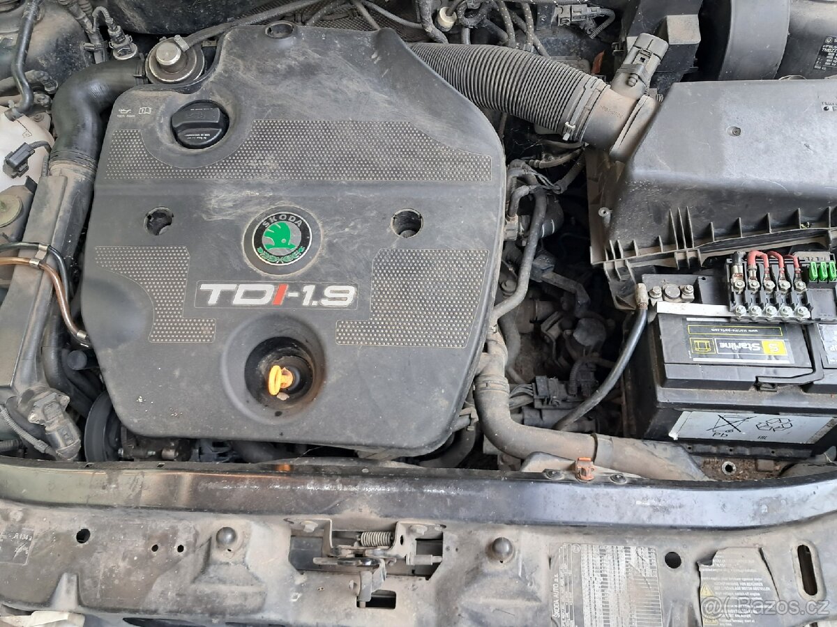 Motor Škoda 1.9 tdi 81kw AHF