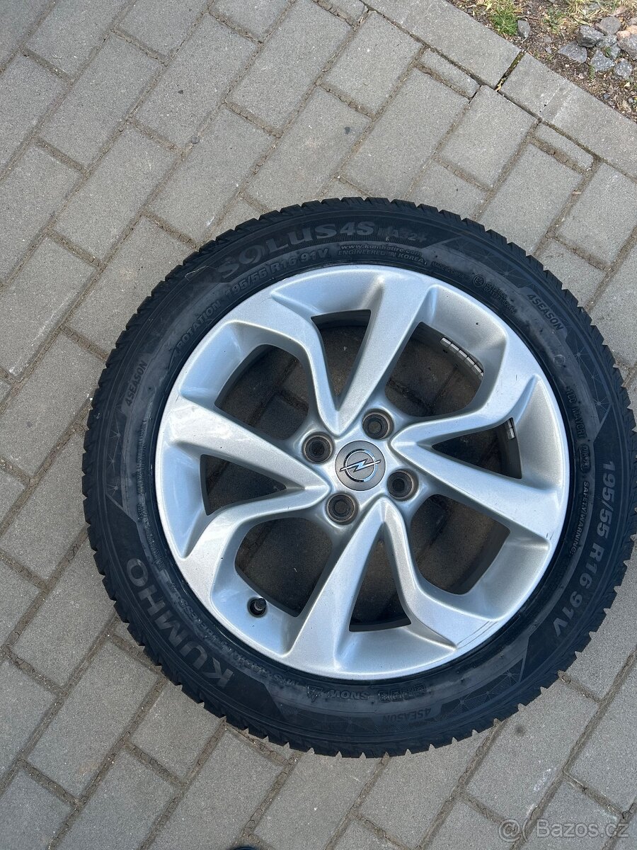 Prodám hliníkové kola Opel originál