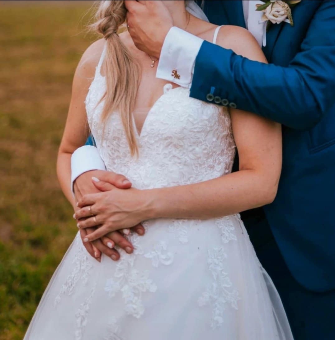 Svatební šaty, ivory, vel. M