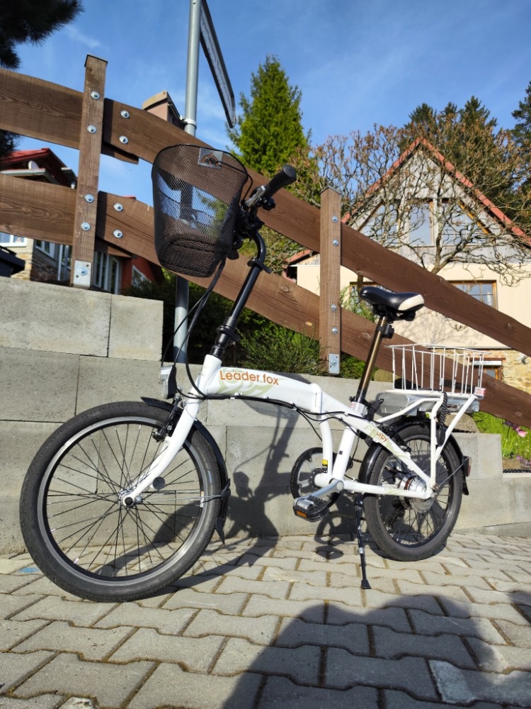 Skládací elektrokolo